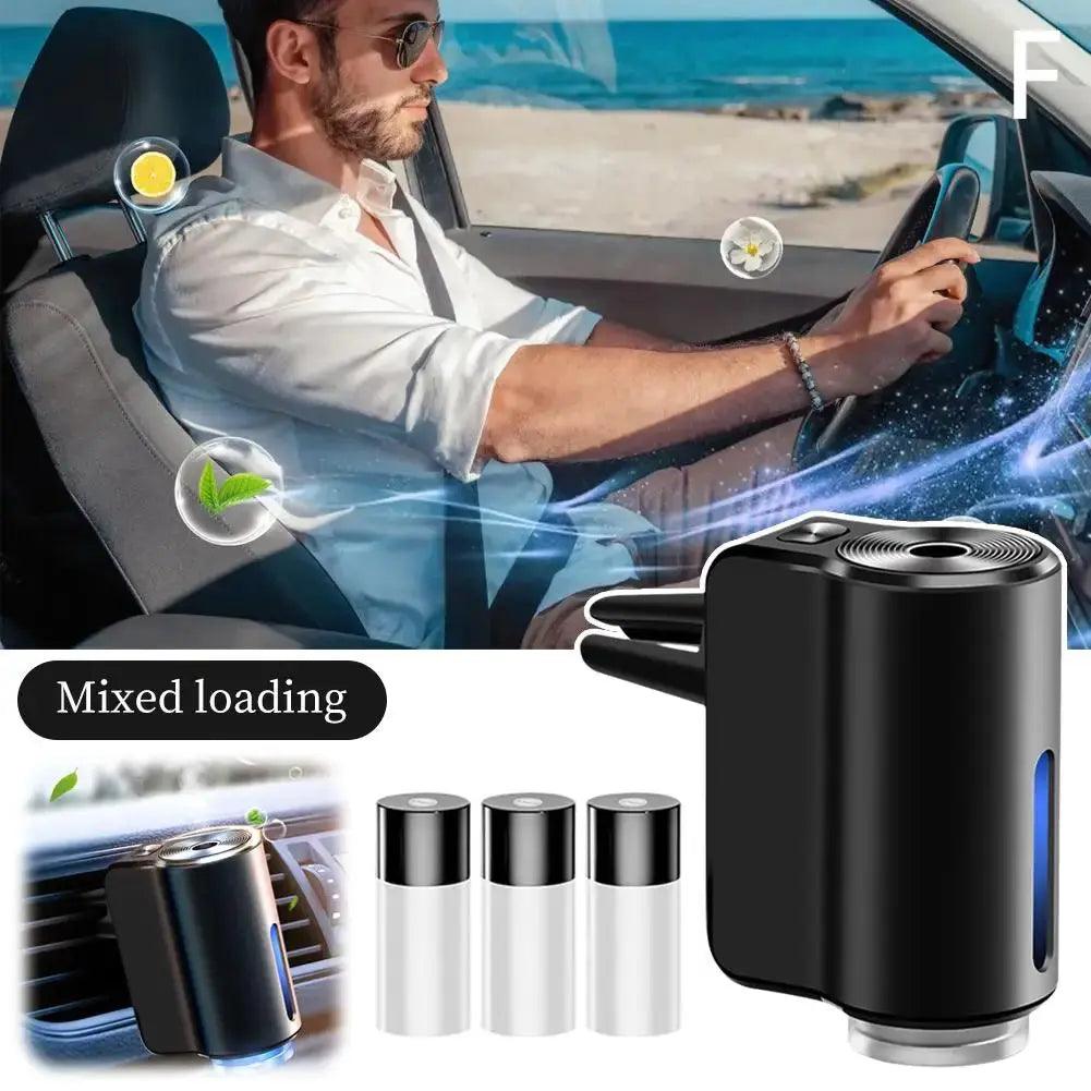 Car Electric Air Diffuser Aromatic Outlet Air Freshener Humidifier Spray Automotive Intelligent Long-lasting Perfume Diffuser - Auto Part Pro Switzerland