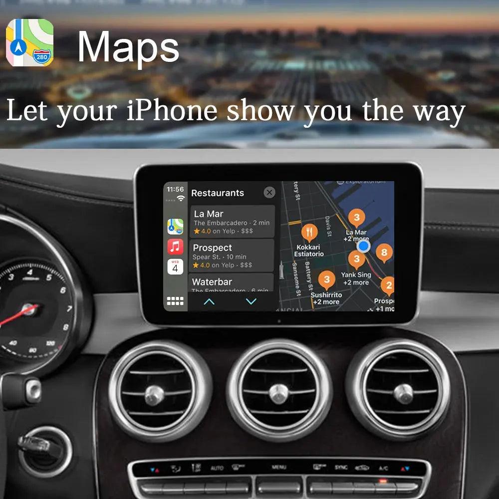 Wireless CarPlay for Mercedes Benz S GLC GLA C-Class W205 W222 NTG5.0 2015-2018 Android Auto Mirror Link AirPlay Car Play - Auto Part Pro Switzerland