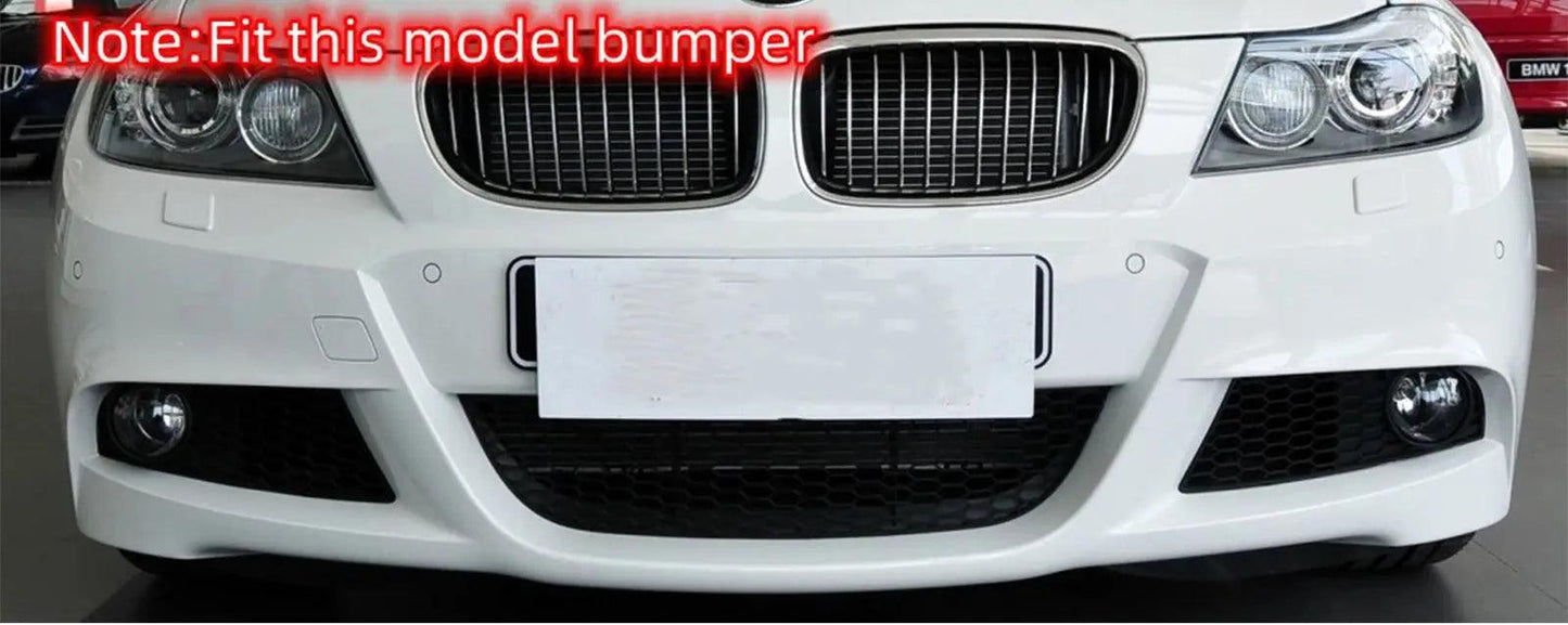 BMW 3 Series E90 E91 320i 330i M-Tech LCI 2005-2012 325i 328i Front Bumper Side Air Vent Intake Spoiler Splitter Cover Lip - Auto Part Pro Switzerland