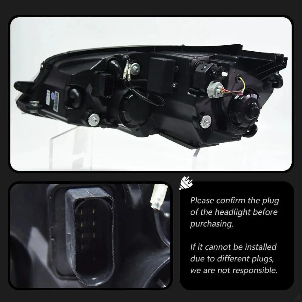 Car Lights for VW Golf 7 LED Headlight Projector Audi-Design Animation DRL Head Lamp Dynamic Signal Automotive Accessories - Auto Part Pro Switzerland