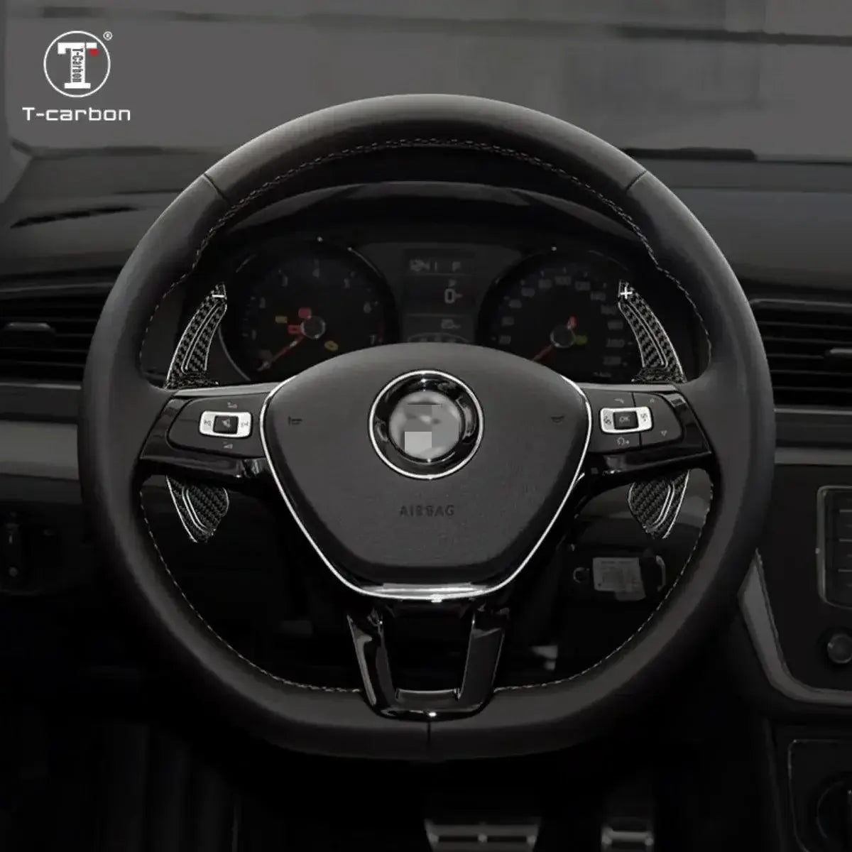 FCarbon Fiber Steering Wheel Shift Extension Paddle Shifter For Skoda Octavia VRS MK3 Superb Kadaiq/Seat Leon - Auto Part Pro Switzerland