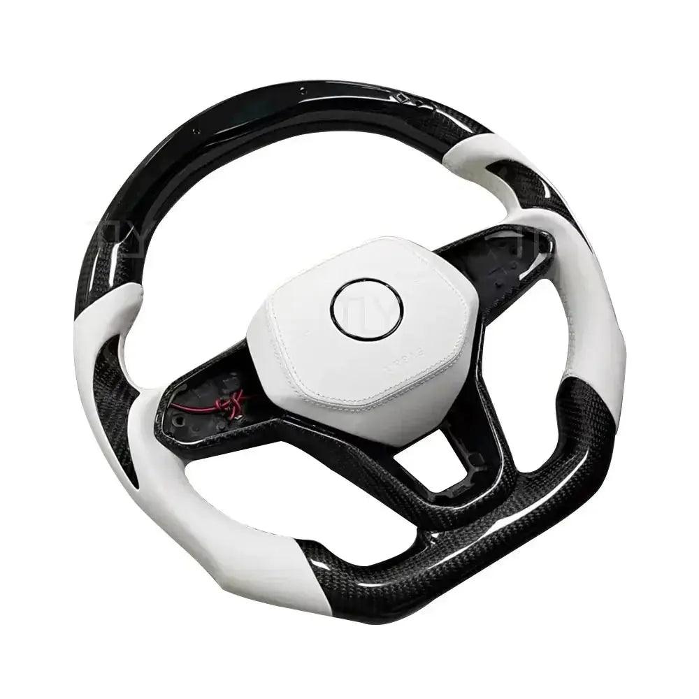 Car Steering Wheel For Volkswagen VW Golf 8 Golf8 Mk7 Mk8 Gti 7r Steering Wheels For Volant Lenkrad Carbon Fiber Steering Wheel - Auto Part Pro Switzerland