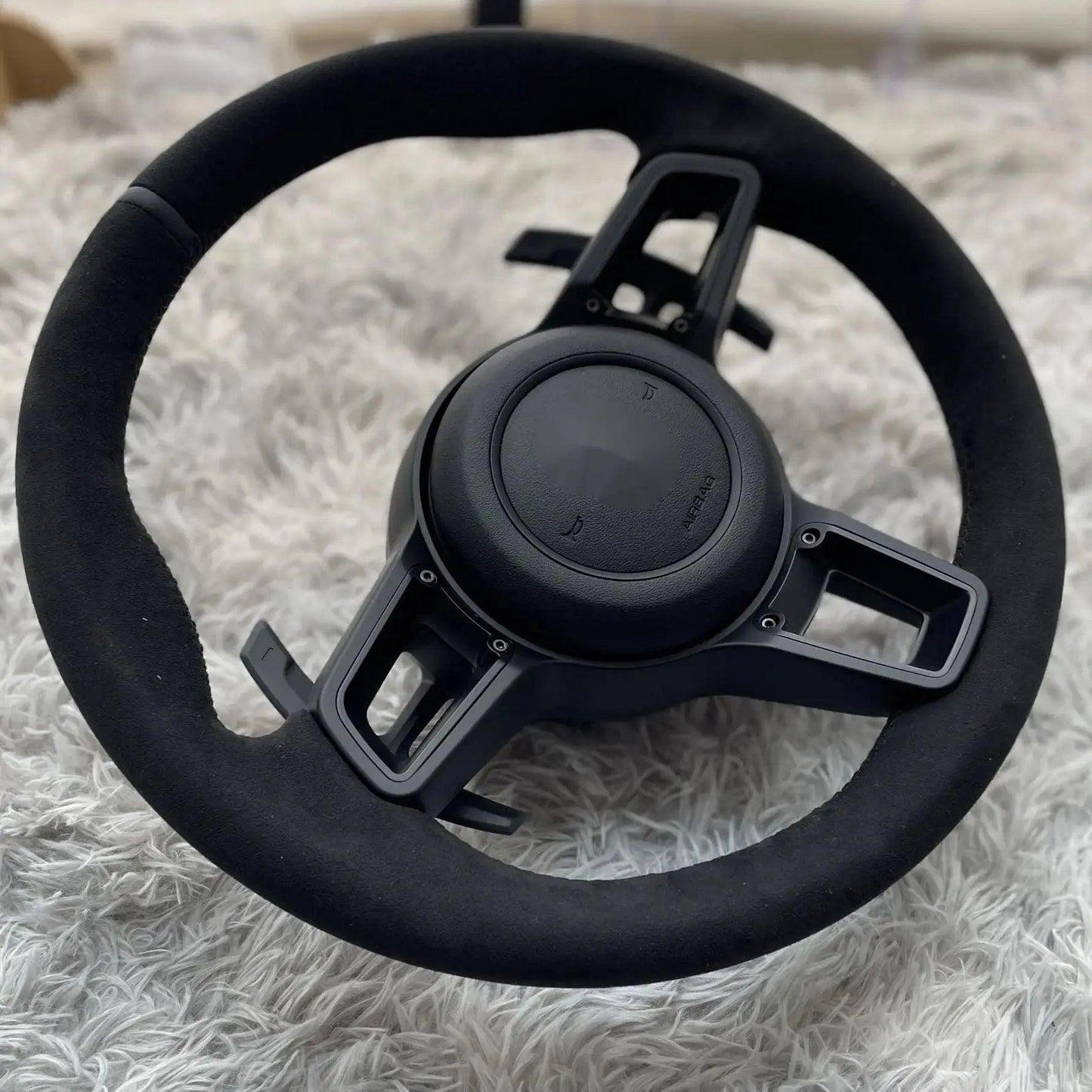 New steering wheel for Porsche Macan Cayenne Panamera Taycan 718 Cayman 991 992 911 911.2 Carrera GT2 GT2RS GT3 GT3RS GT3 RS GT4 - Auto Part Pro Switzerland
