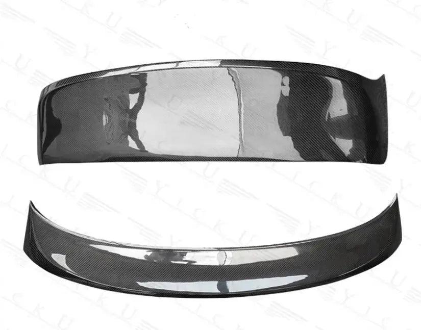 Real Carbon Fiber Body Kit For Porsche Cayenne Coupe 2018-2023 Front Bumper Lip Rear Trunk Diffuser Side Skirt Spoiler - Auto Part Pro Switzerland