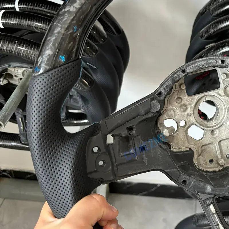 Forge Steering Wheel Fit for VW Mk5 MK6 MK7 MK7.5 GTI R Polo 2013-2020 Carbon Fiber Wheel - Auto Part Pro Switzerland