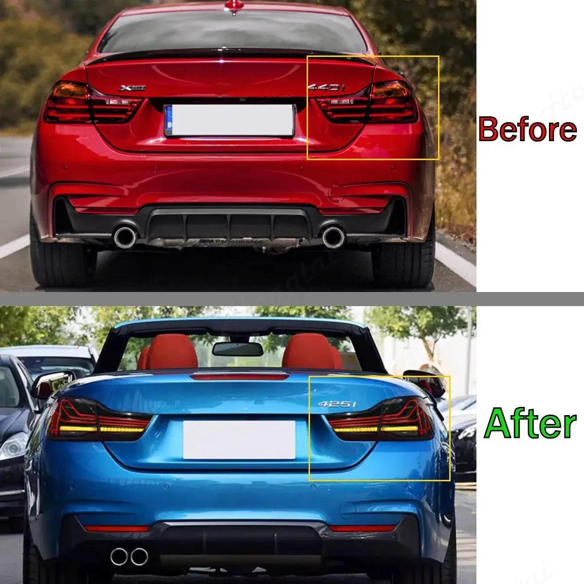 Taillight Assembly LED Dynamic Tail Light For 2020 2021 2022-2023 BMW 4 Series G22 G23 G26 G82 M4 CSL brake light,backup light - Auto Part Pro Switzerland