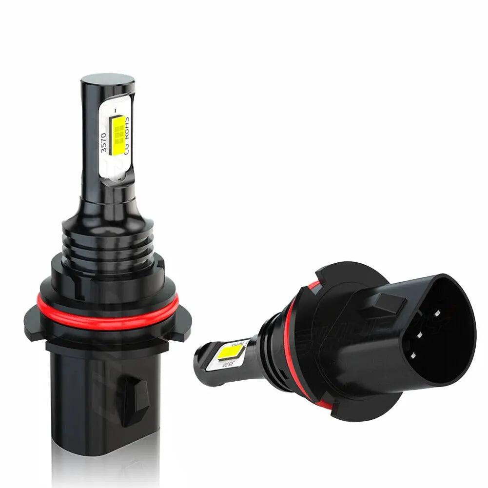 2pcs 9007 HB5 CSP LED Headlight Bulbs Conversion Kit High Low Beam 6000K Super White Headlight Automobiles Accessories - Auto Part Pro Switzerland