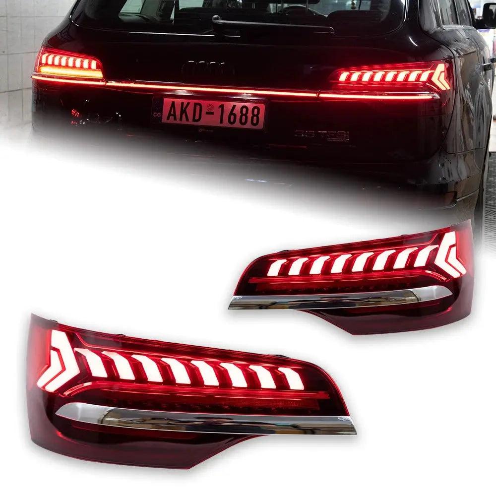 AKD Car Styling Tail Lamp for Audi Q7 Tail Lights 2006-2015 Q7 LED Tail Light DRL Brake Reverse Stop Lamp Automotive Accessories - Auto Part Pro Switzerland