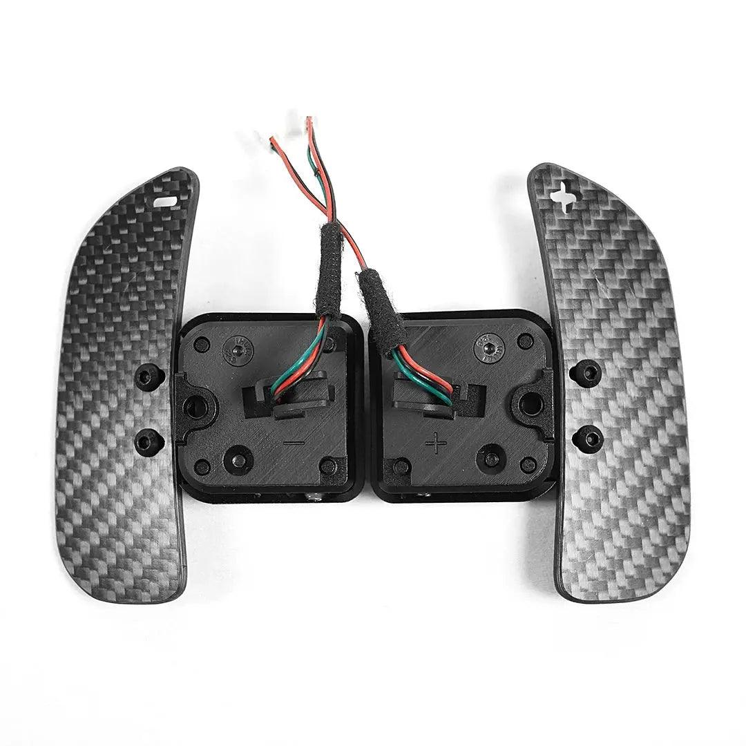 Magnetic Carbon Fiber Paddle Shifter For Audi A1 A3 A5 A8 Q3 Q4 Q5 Q7 Q8 S1 S3 S5 SQ5 SQ8 RS3 RS5 RSQ5 Paddle Shifter Extensions - Auto Part Pro Switzerland