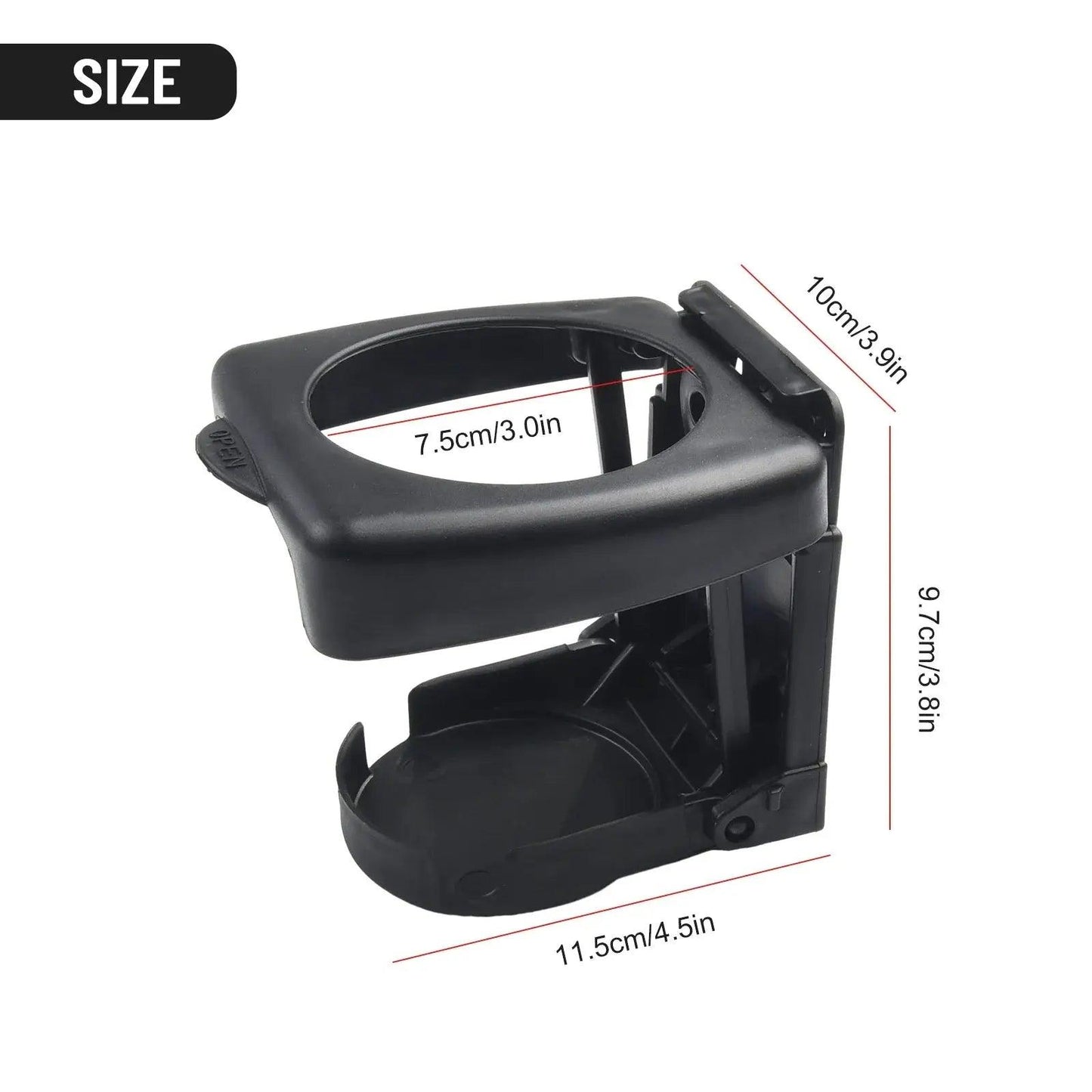 Storage Car Models Folding Bottle Cup Holder Truck Bottle Cup Holder High Quality ABS Suitable For Car Air Outlet - Auto Part Pro Switzerland