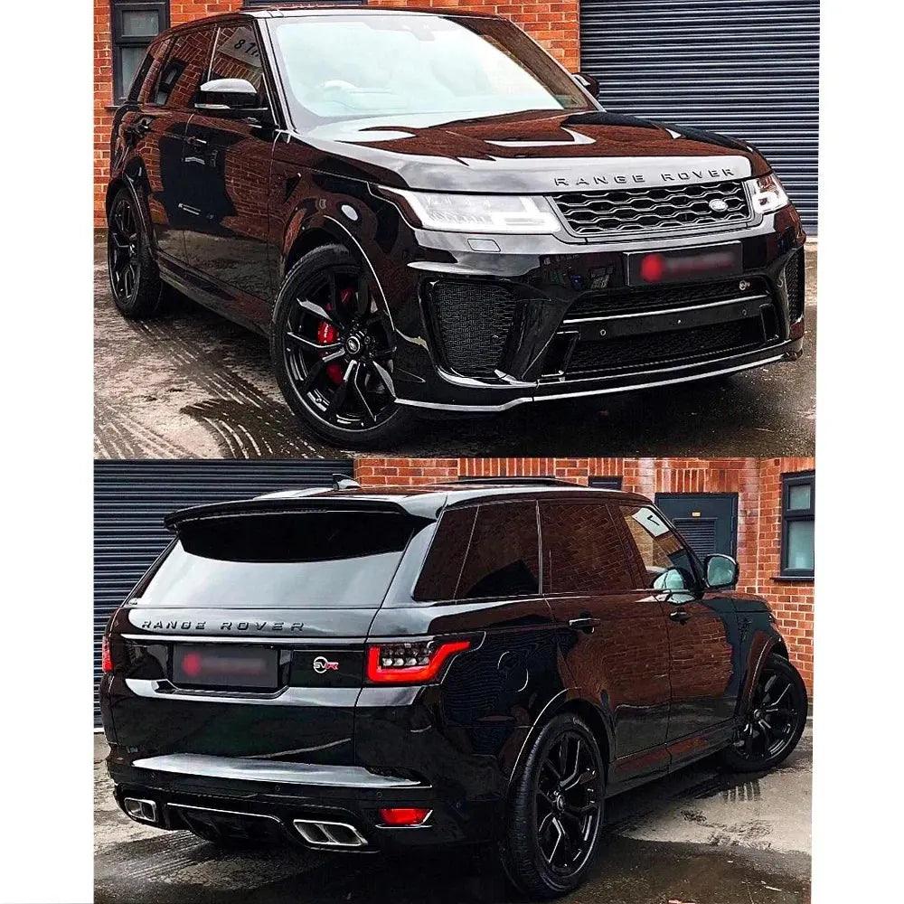 Top quality PP plastic Body kit for Range Rover Sport L494 2014-2017 upgrade to 2020 SVR style bumper fender headlight - Auto Part Pro Switzerland