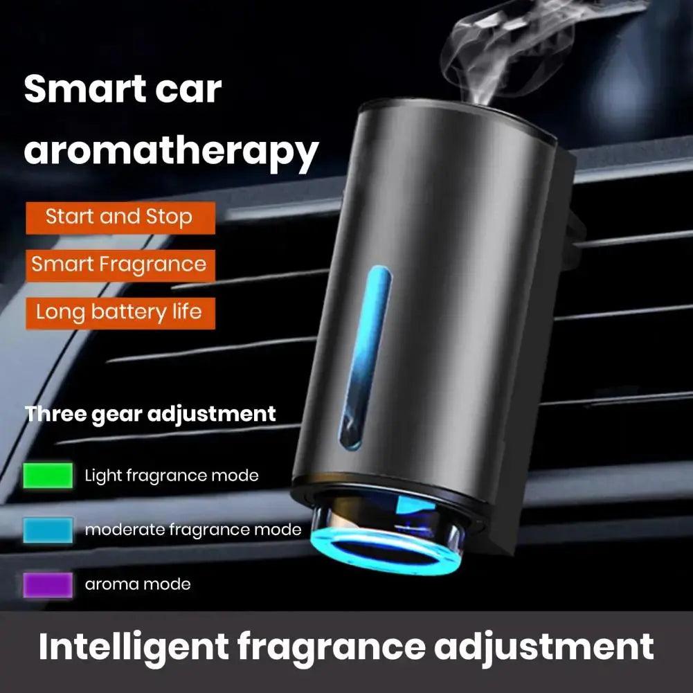 Smart Car Air Freshener Fragrance Dispenser 3 Modes Adjustable Easy to Install Air Vent Car Aromatherapy Diffuser Ultrasonic Ato - Auto Part Pro Switzerland