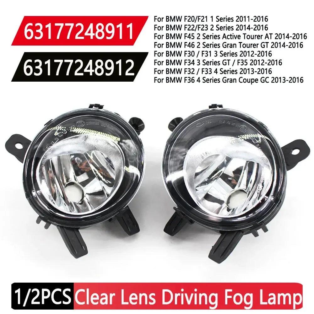 Clear Lens Fog Light Lamp for BMW F20 F21 F22 F23 F45 F46 F30 F31 F34 F32 F36 Signal Lamp Car-styling Auto Replacement - Auto Part Pro Switzerland