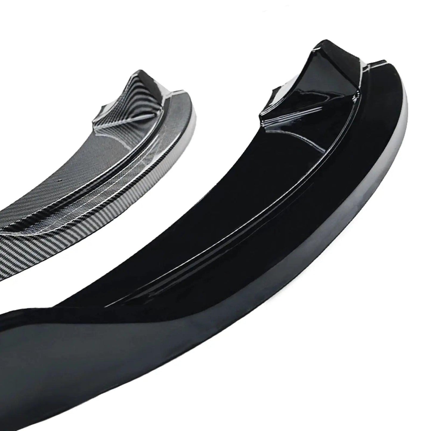 BMW 5 Series E60 E61 M5 2005-2010 Front Bumper Spoiler Lip Carbon Fiber Look/Gloss Black Car Lower Splitter Body Kit Blade - Auto Part Pro Switzerland