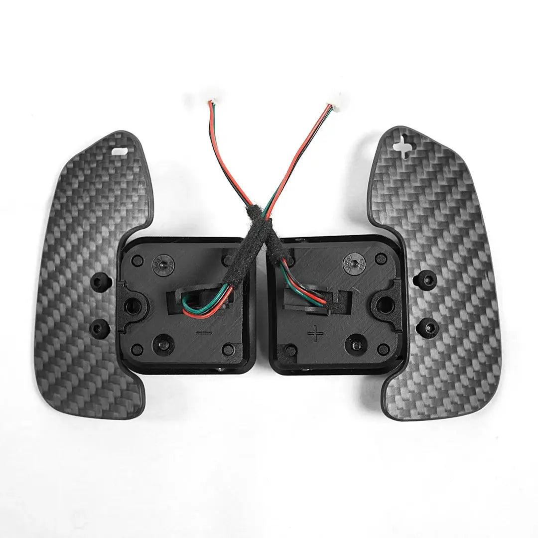 Magnetic Carbon Fiber Paddle Shifter For Audi A1 A3 A5 A8 Q3 Q4 Q5 Q7 Q8 S1 S3 S5 SQ5 SQ8 RS3 RS5 RSQ5 Paddle Shifter Extensions - Auto Part Pro Switzerland