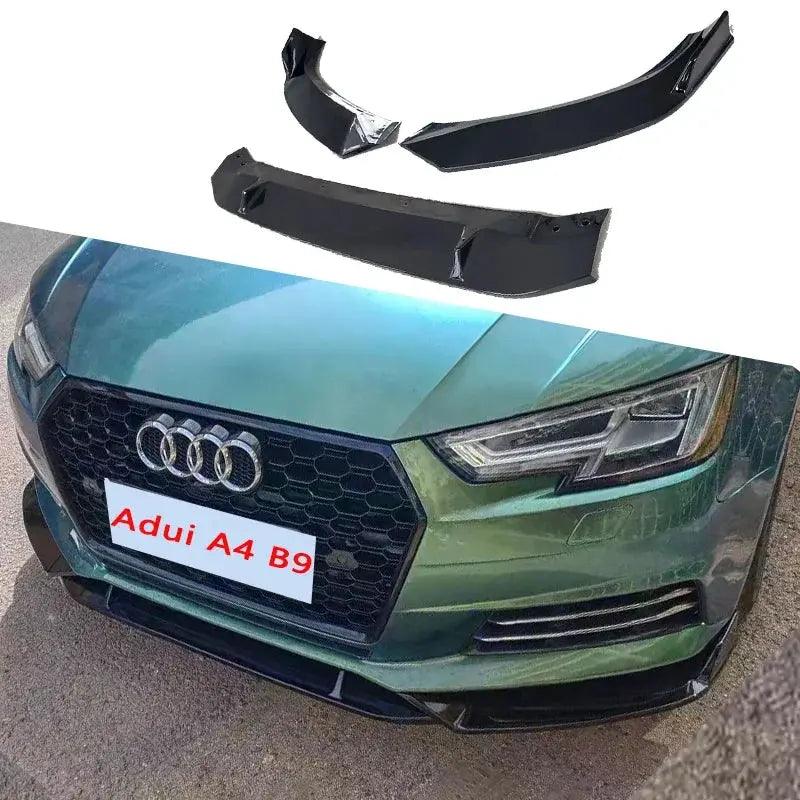 Audi A4 S4 B9 2017-2019 Front Bumper Lip Spoiler BodyKit - Auto Part Pro Switzerland