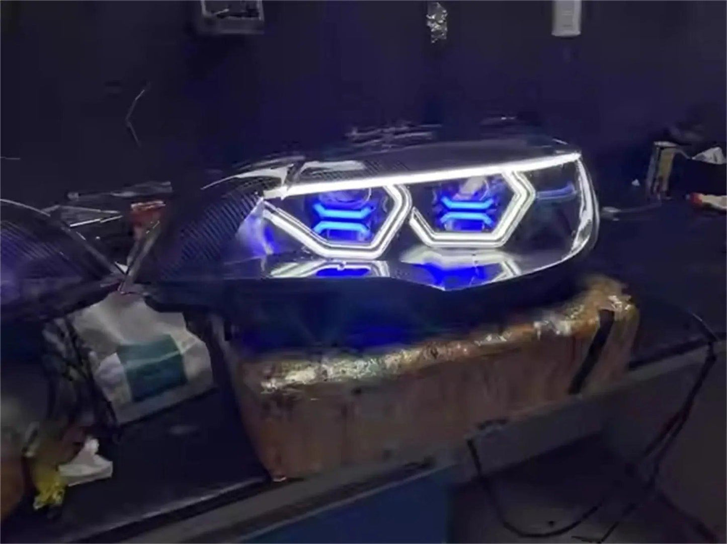 LED Headlight Headlamp for BMW X6 E71 OSS DRL Daytime Running Light High Low beam Turn Signal - Auto Part Pro Switzerland