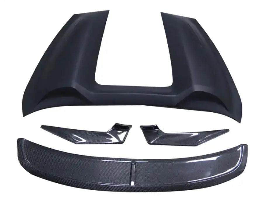 For Porsche 718 982 Cayman Boxster 987 981 Carbon Fiber Spoiler Tail fins Rear Trunk Spoiler Guide Wing Rear Wing body kit - Auto Part Pro Switzerland
