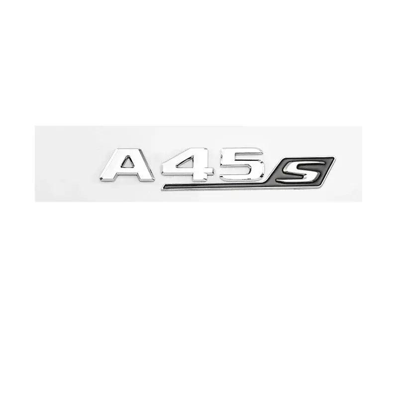 3d ABS Chrome Black Logo A35S A45S Emblem Letters Badge Car Sticker For Mercedes Benz A45S AMG W176 W177 Accessories - Auto Part Pro Switzerland