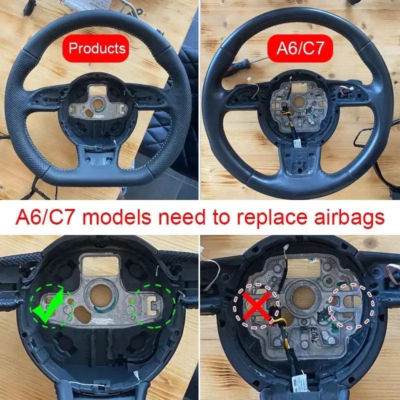 For Audi A4 B8 A6 Q3 A3 8V Steering Wheel Assembly Accessories Accessories - Auto Part Pro Switzerland