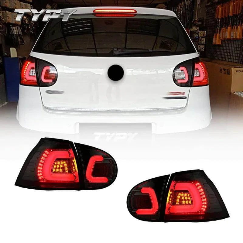 Car Tail Lamp Rear Lamp Modified LED Tail Light Turn Signal Lamp Brake Light For Volkswagen Golf 5 2006-2008 - Auto Part Pro Switzerland