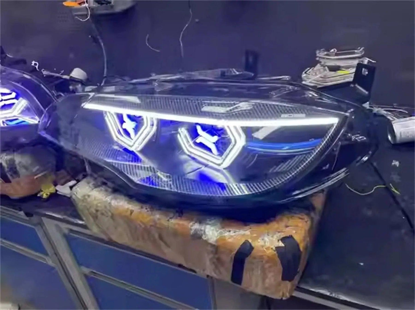 LED Headlight Headlamp for BMW X6 E71 OSS DRL Daytime Running Light High Low beam Turn Signal - Auto Part Pro Switzerland