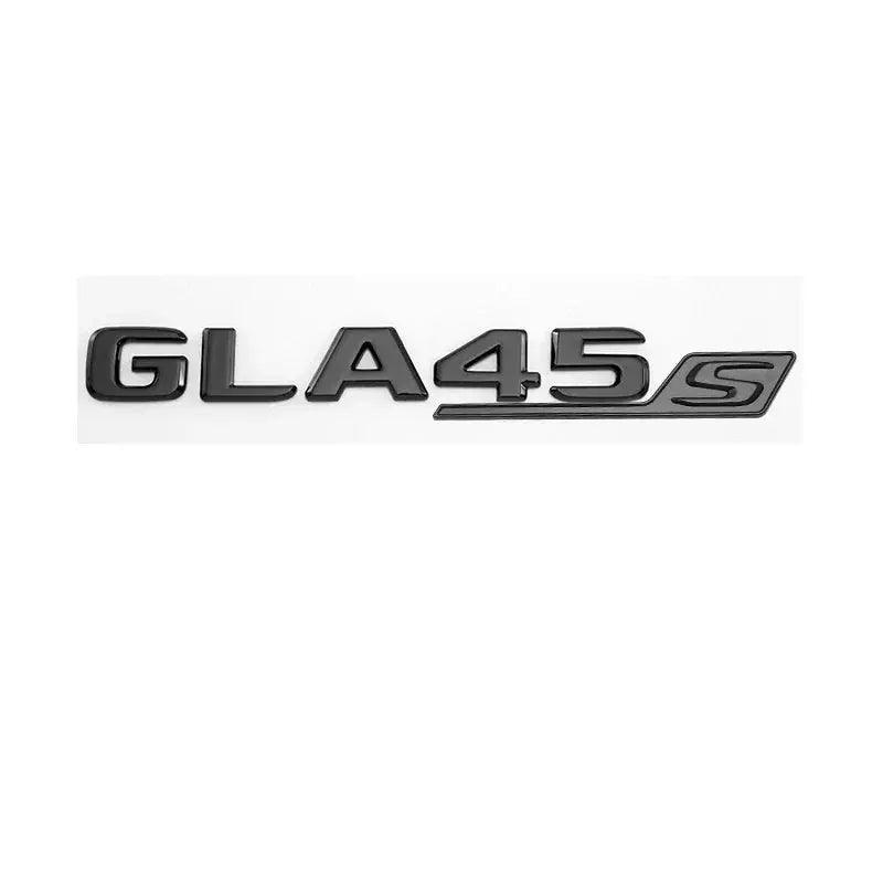 3d ABS Chrome Black Logo A35S A45S Emblem Letters Badge Car Sticker For Mercedes Benz A45S AMG W176 W177 Accessories - Auto Part Pro Switzerland