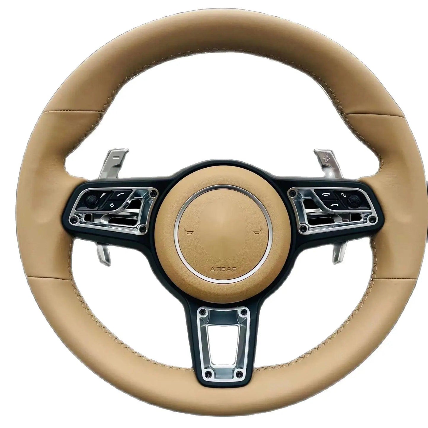 New steering wheel for Porsche Macan Cayenne Panamera Taycan 718 Cayman 991 992 911 911.2 Carrera GT2 GT2RS GT3 GT3RS GT3 RS GT4 - Auto Part Pro Switzerland