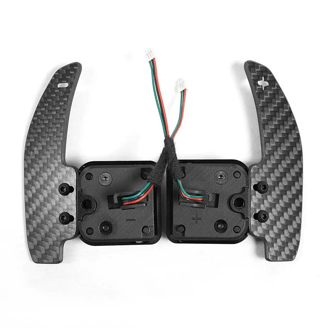 Magnetic Carbon Fiber Paddle Shifter For Audi A1 A3 A5 A8 Q3 Q4 Q5 Q7 Q8 S1 S3 S5 SQ5 SQ8 RS3 RS5 RSQ5 Paddle Shifter Extensions - Auto Part Pro Switzerland