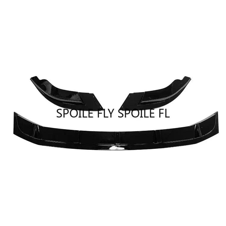 3X 2015 To Up For Volkswagen VW Transporter T6 Car Front Bumper Lip Splitter Diffuser Body Kit Spoiler Bumpers ABS Glossy Black - Auto Part Pro Switzerland