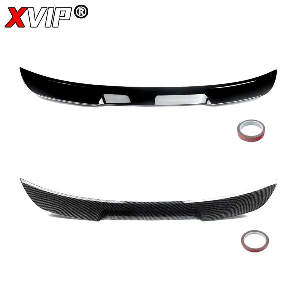 XVIP Sedan M4 Style Roof Spoiler Fit For BMW 5 Series E60 4-Dr 2004-2009 Fiber Look Tuning Wing Tail Exterior Parts Modification - Auto Part Pro Switzerland