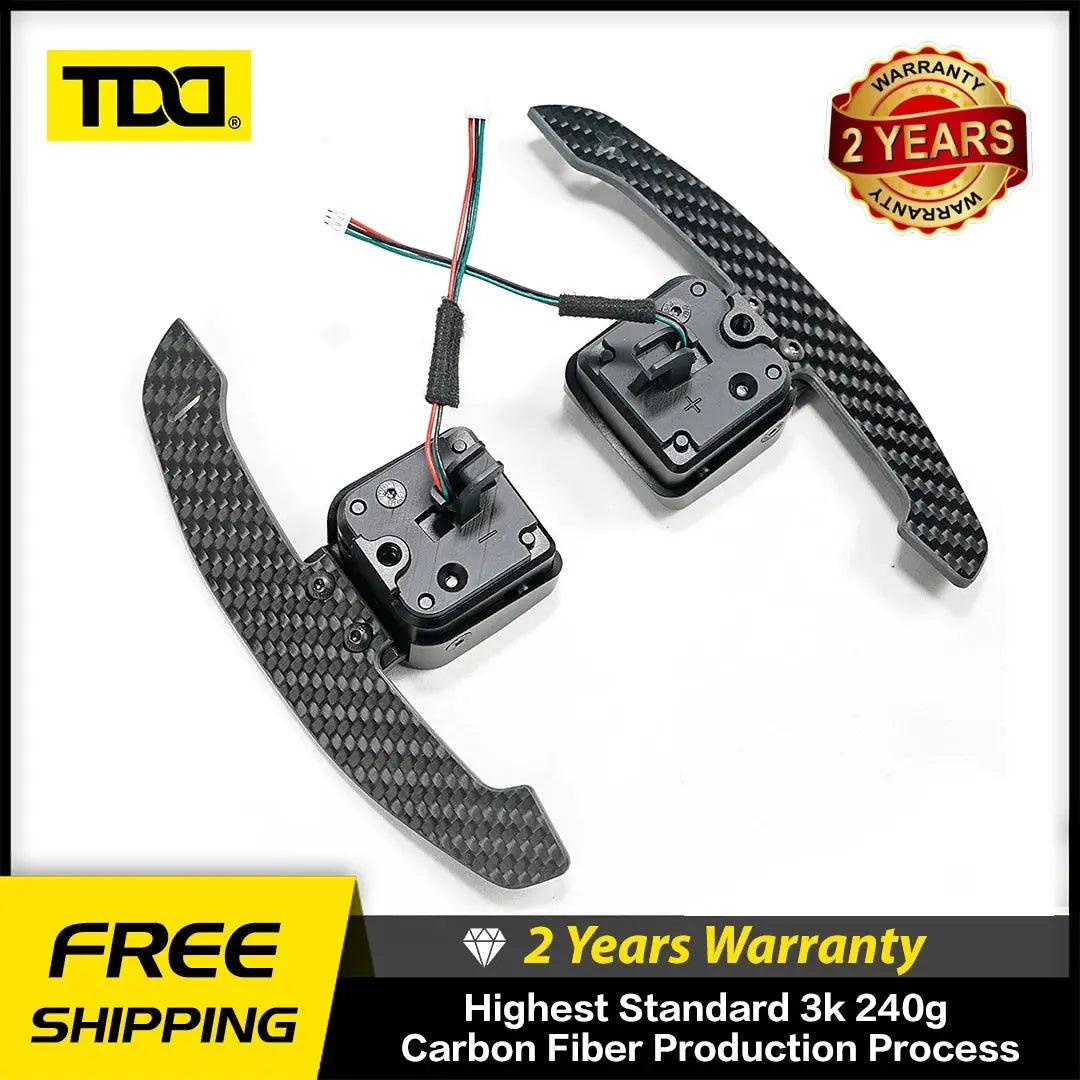 Magnetic Carbon Fiber Paddle Shifter For Audi A1 A3 A5 A8 Q3 Q4 Q5 Q7 Q8 S1 S3 S5 SQ5 SQ8 RS3 RS5 RSQ5 Paddle Shifter Extensions - Auto Part Pro Switzerland