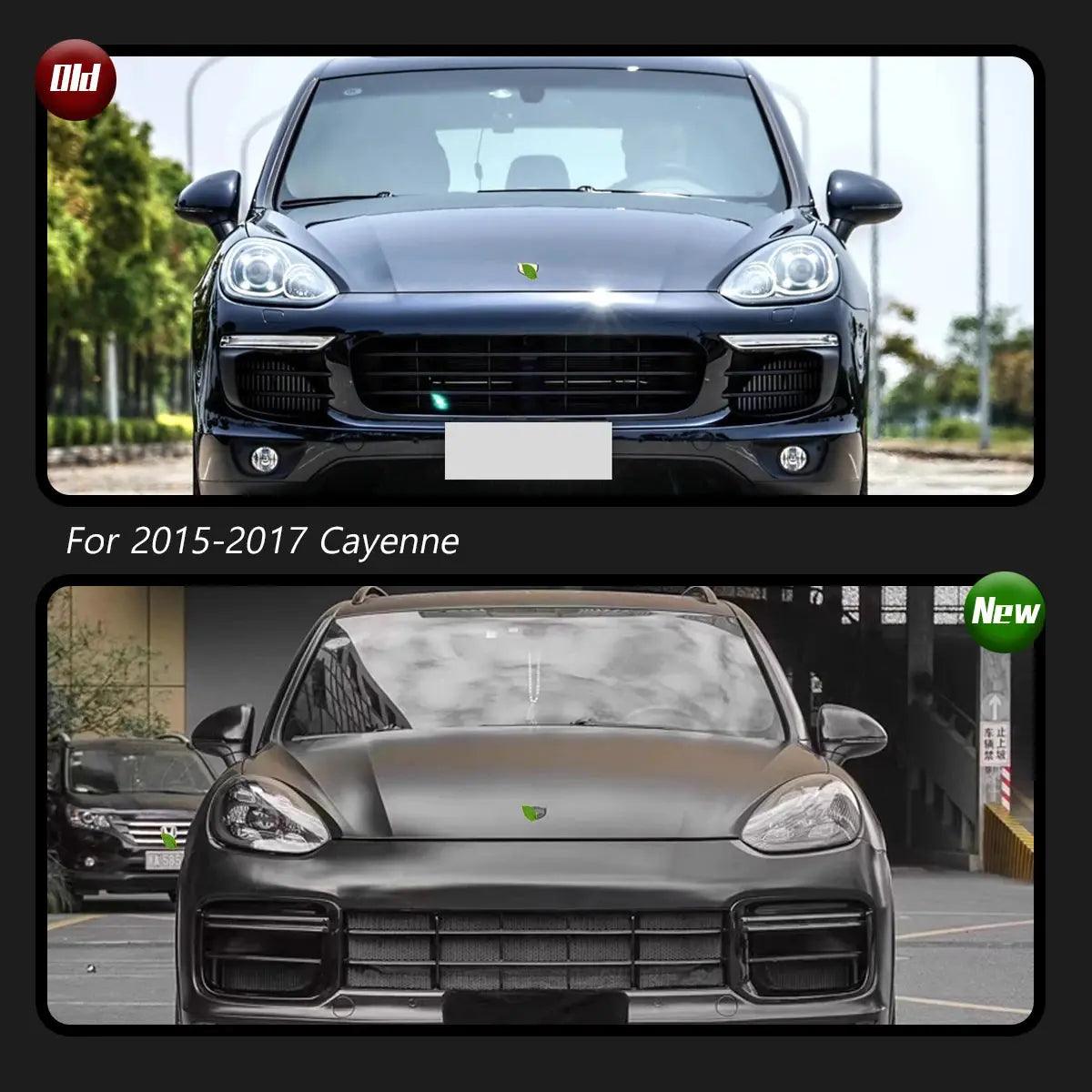Car Lights For Porsche Cayenne 958 Headlight 958.1 LED Matrix Head Lamps Upgrade 2023 Style Plug Play - Auto Part Pro Switzerland