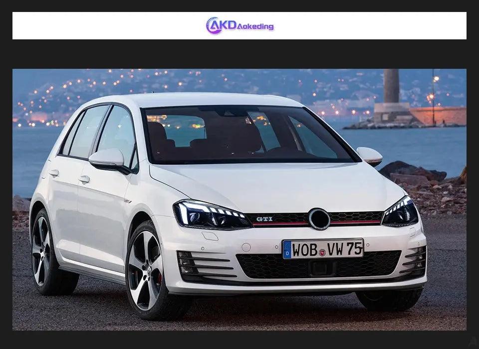 Car Lights for VW Golf 7 LED Headlight Projector Audi-Design Animation DRL Head Lamp Dynamic Signal Automotive Accessories - Auto Part Pro Switzerland