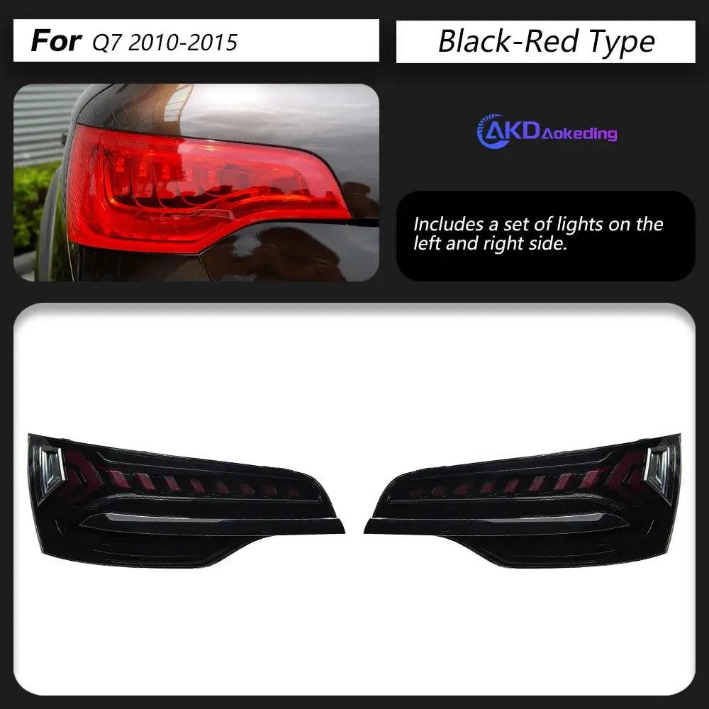 AKD Car Styling Tail Lamp for Audi Q7 Tail Lights 2006-2015 Q7 LED Tail Light DRL Brake Reverse Stop Lamp Automotive Accessories - Auto Part Pro Switzerland