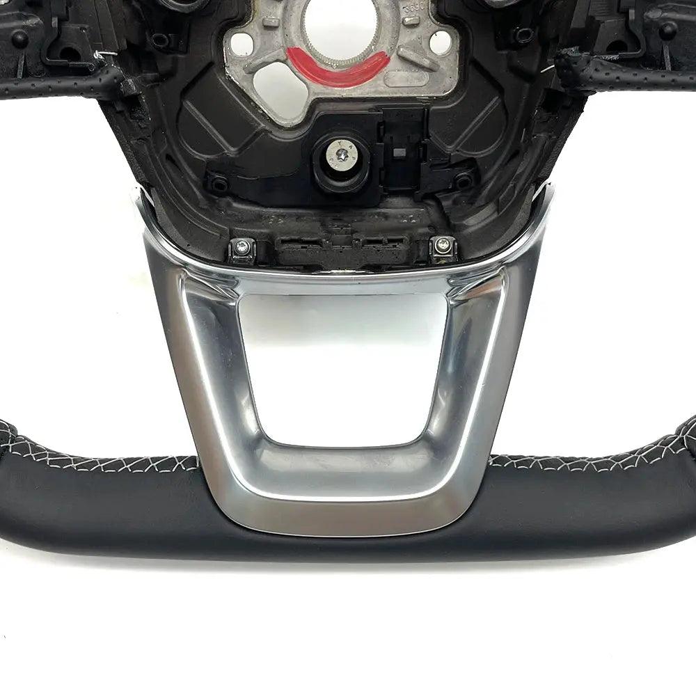 Perforated leather steering wheel for Audi Q5 FY Q7 4M Q8 S RS LOGO multifunctional steering wheel - Auto Part Pro Switzerland