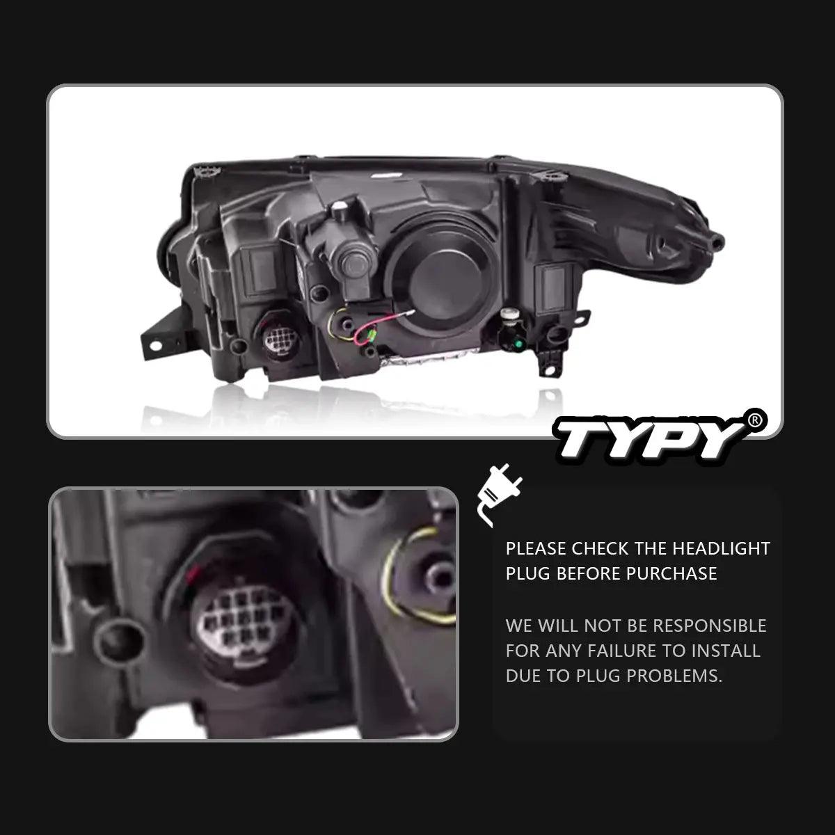 TYPY Car Headlights For Range Rover 2013-2017 LED Car Lamps Daytime Running Lights Dynamic Turn Signals Car Accessories - Auto Part Pro Switzerland