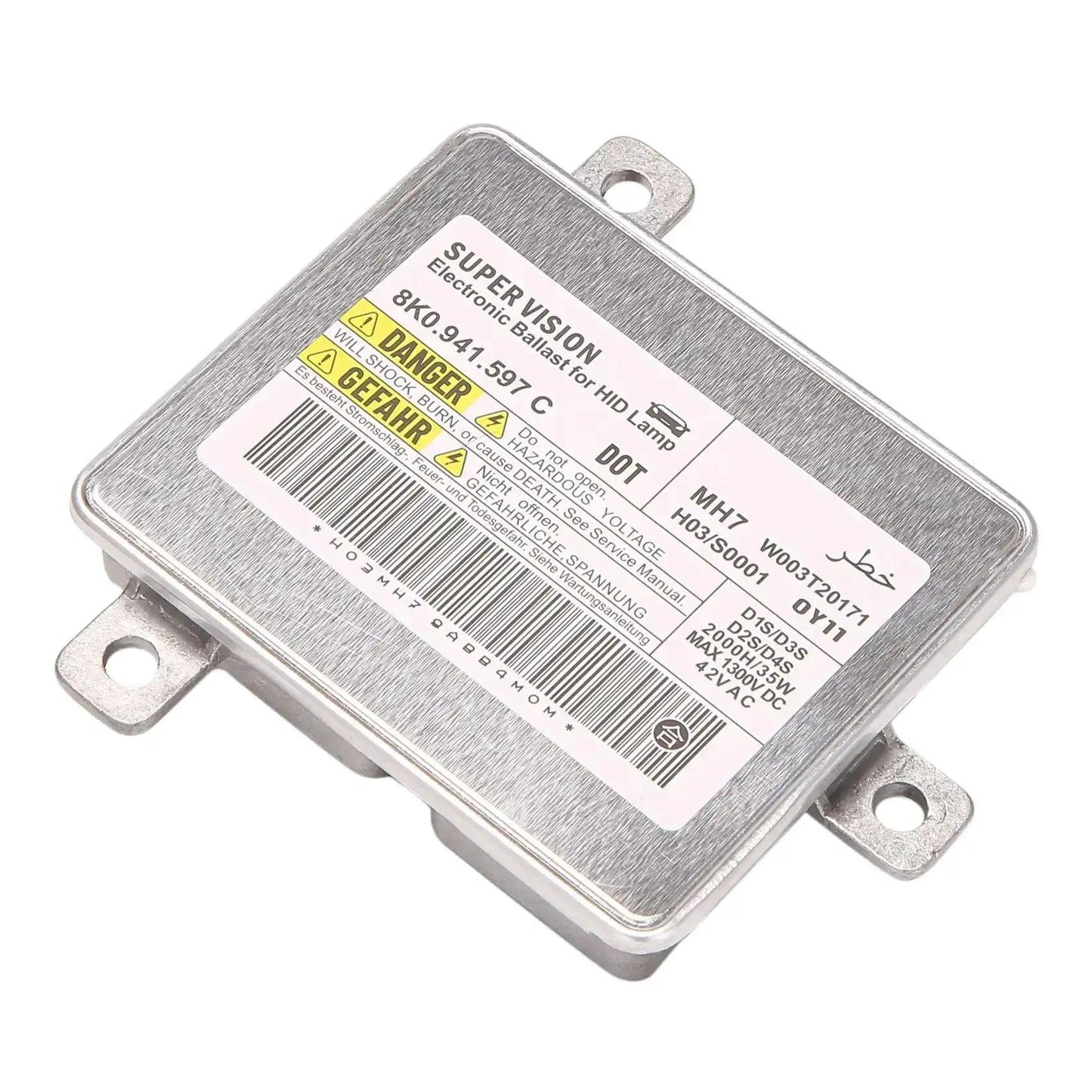 Xenon Headlight Ballast Unit HID Control Module for Audi A1 A3 A4 A5 A6 A7 A8 Q3 Q5 Q7 Golf Jetta CC Passat 8K0941597C - Auto Part Pro Switzerland