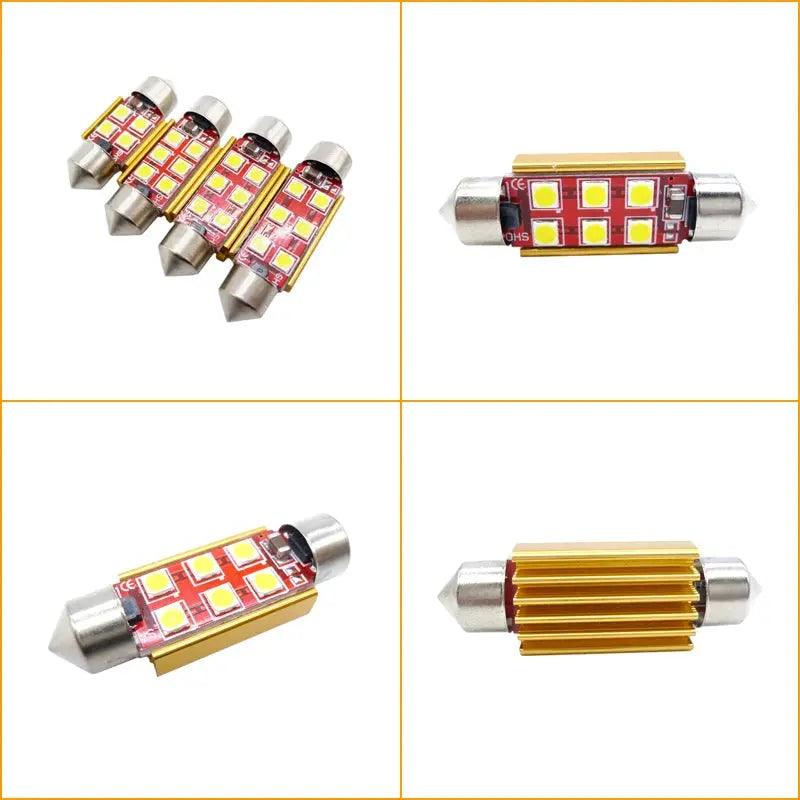 Canbus Error Free Led 31mm 36mm 39mm 41mm 3030 SMD DE3175 C5W C10W SV8.5 Automobiles Car Led Light Lamp No Polarity 12V - Auto Part Pro Switzerland