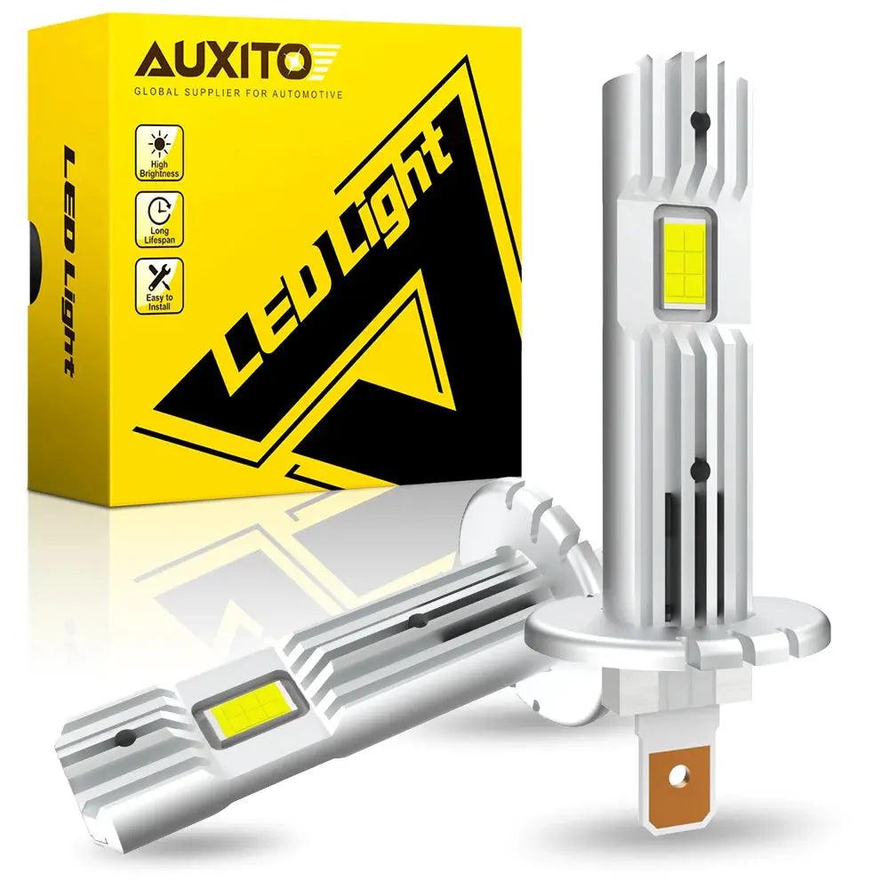 AUXITO 2Pcs 12000LM H1 LED Headlight Bulb H1 LED Canbus Car Head Fog Light 6500K White 12V 60W No Fan for Volkswagen VW Kia - Auto Part Pro Switzerland