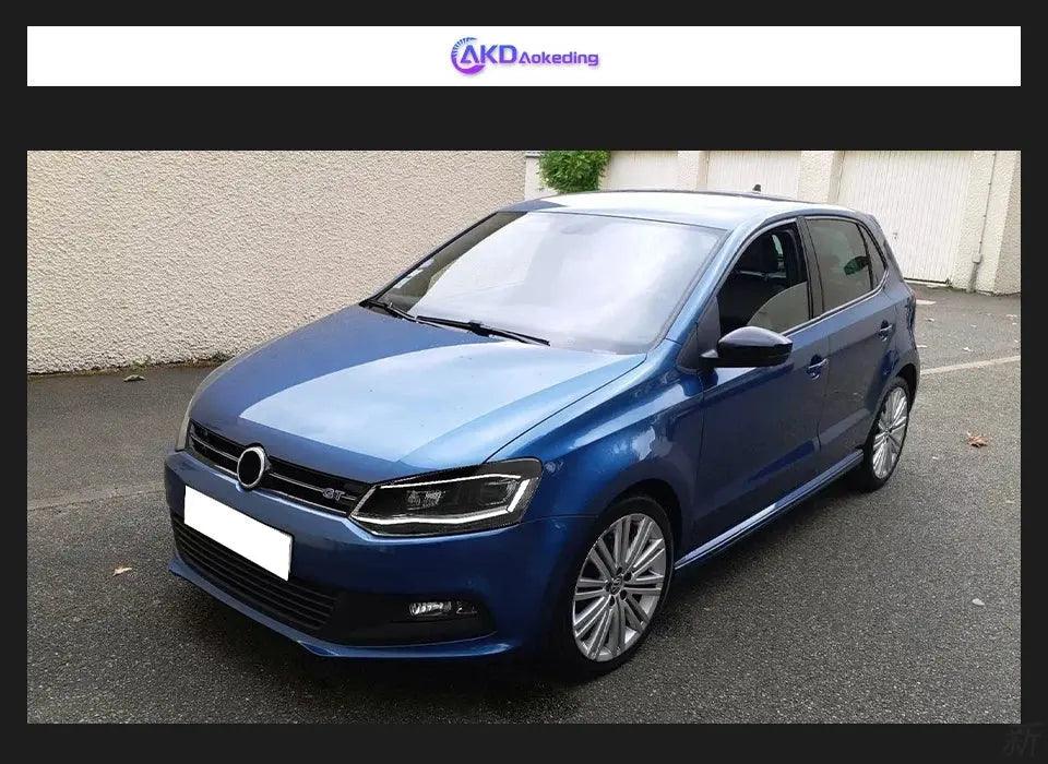 AKD Car Styling for VW Polo Headlights 2011-2018 Vento LED Headlight New Polo Design DRL Hid Head Lamp Bi Xenon Beam Accessories - Auto Part Pro Switzerland