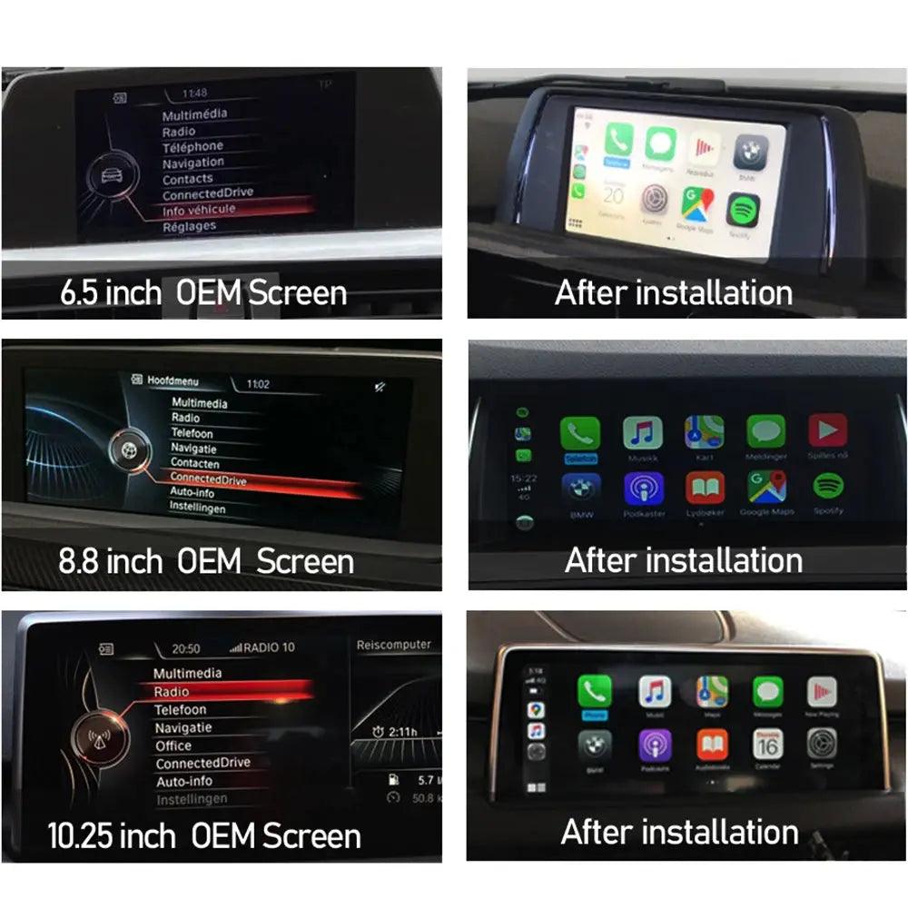 Wireless Carplay Android Auto for BMW F20 F21 F23 F30 F31 F32 F33 F34 F36 F01 F02 F48 F15 F56 NBT Mirrorlink Cam Youtube - Auto Part Pro Switzerland