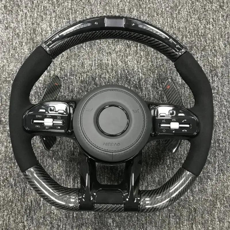 Car Steering Wheel For Mercedes-Benz AMG A-Class B-Class C-Class E-Class S-Class 2010-2021 Full Series W213 G63 C63 C190 W253 - Auto Part Pro Switzerland
