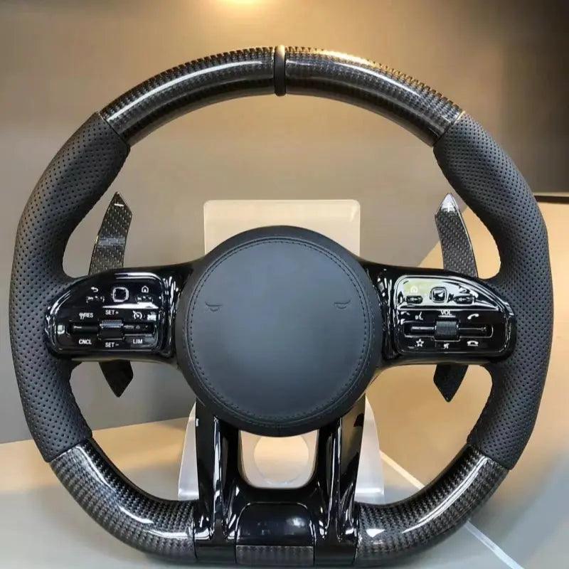 Car Steering Wheel For Mercedes-Benz AMG A-Class B-Class C-Class E-Class S-Class 2010-2021 Full Series W213 G63 C63 C190 W253 - Auto Part Pro Switzerland