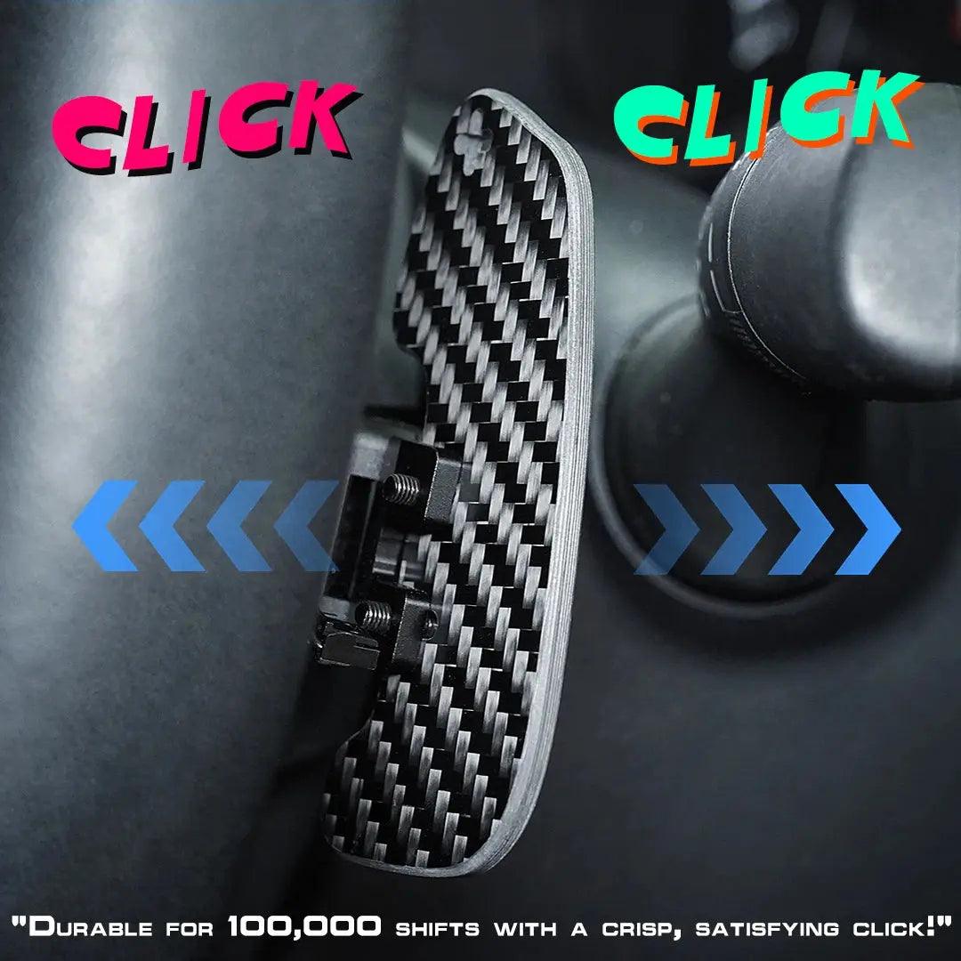 For BMW 1-4 series f20 f21 f30 f22 f80 g20 g30 g80 Magnetic Carbon Fiber Steering Wheel Paddle Shifter Extensions - Auto Part Pro Switzerland