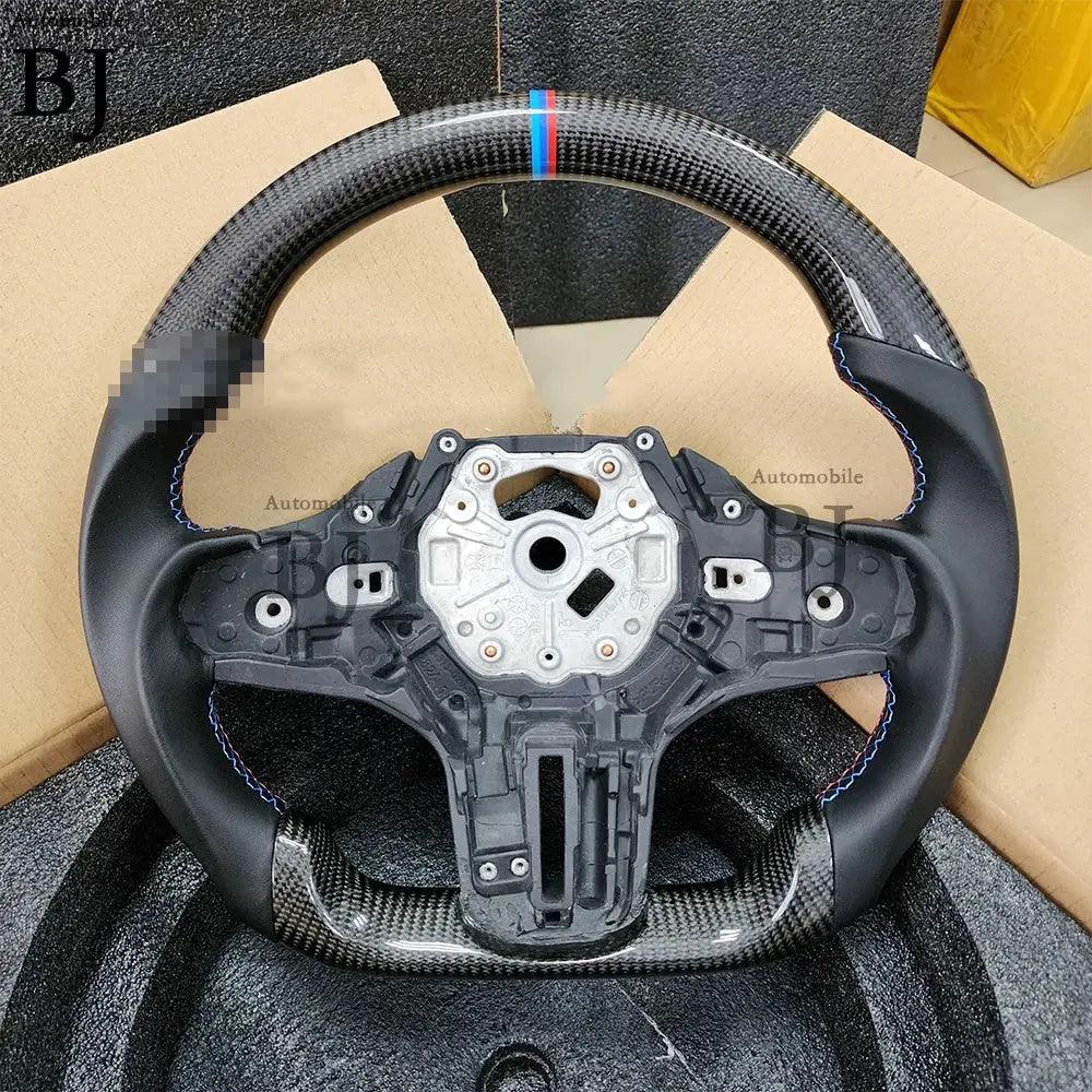 LED Steering Wheel Fit For BMW M1 M2 M3 M4 M5 G Series F40 F44 G20 G21 G28 G22 G29 G80 Carbon Fiber Customized Sport Wheel - Auto Part Pro Switzerland