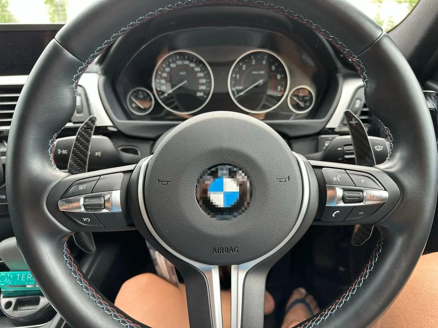 Steering Wheel Magnetic Shift Paddle For BMW F36 F21 F22 F32 F30 F02 F80 F11 F06 F20 F23 F12 F26 F15 M3 M4 Carbon Fiber - Auto Part Pro Switzerland