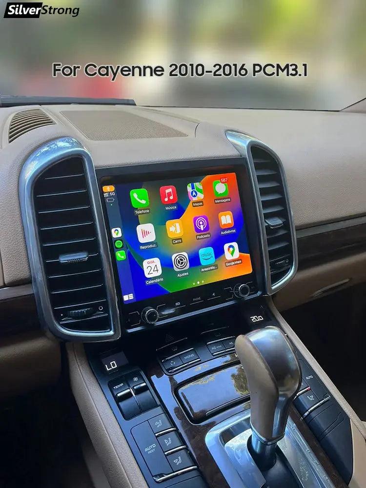 Car Multimedia Radio,Android For Porsche Cayenne 2010-2015,Apple Carplay,Auto,Octacore,64G ROM,GPS Navigation Stereo - Auto Part Pro Switzerland