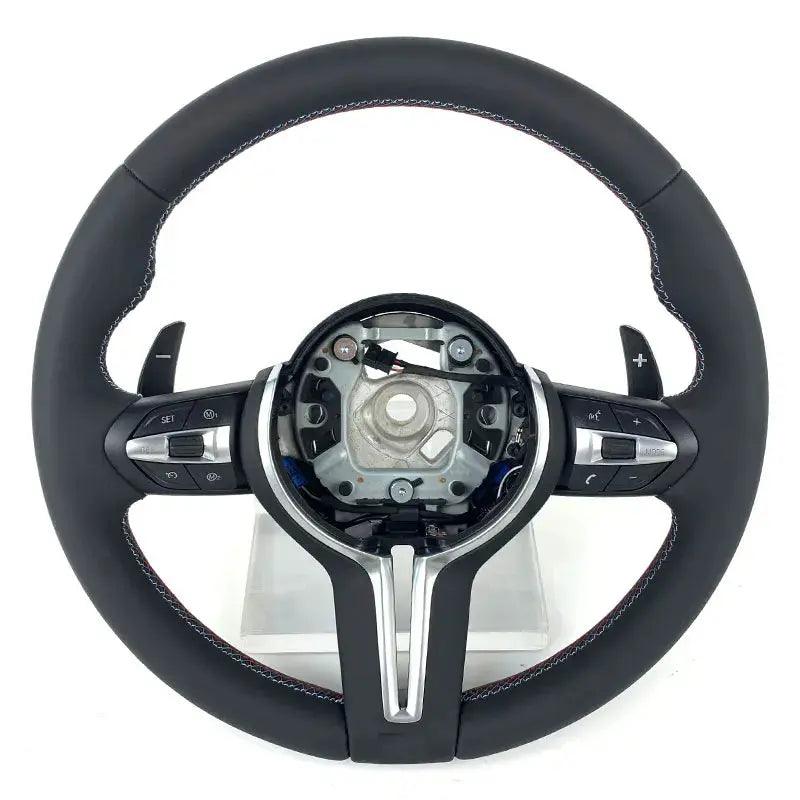 HYCS LED Purple Petal Forged Carbon Fiber Steering Wheel For BMW F20 F22 F30 F35 F32 F01 F02 F10 F18 M2 M3 M4 M5 - Auto Part Pro Switzerland
