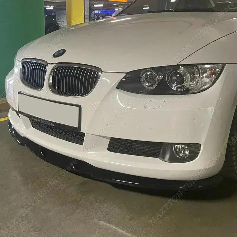 Car Front Bumper Lip Splitter Spoiler Tuning For BMW E92 E93 2005-2013 Luxury Version Pre-Lci Diffuser Body Kit ABS Accessories - Auto Part Pro Switzerland